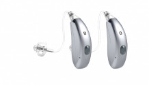 Audio Service: Zwei Akku Hörgeräte Audio Service Duo mit Dünnschlauch