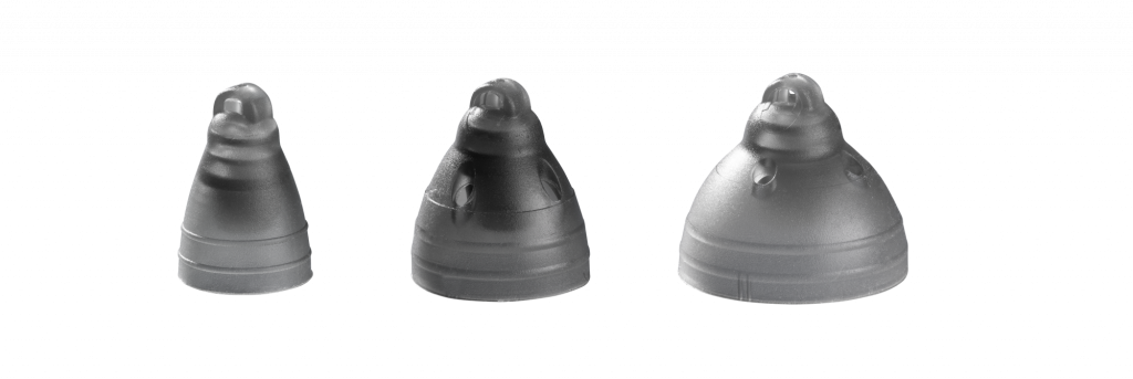 Hearing Aids 2025: Everything You Need to Know 19 Drei Domes bzw. Schirmchen für RIC-Hörgeräte